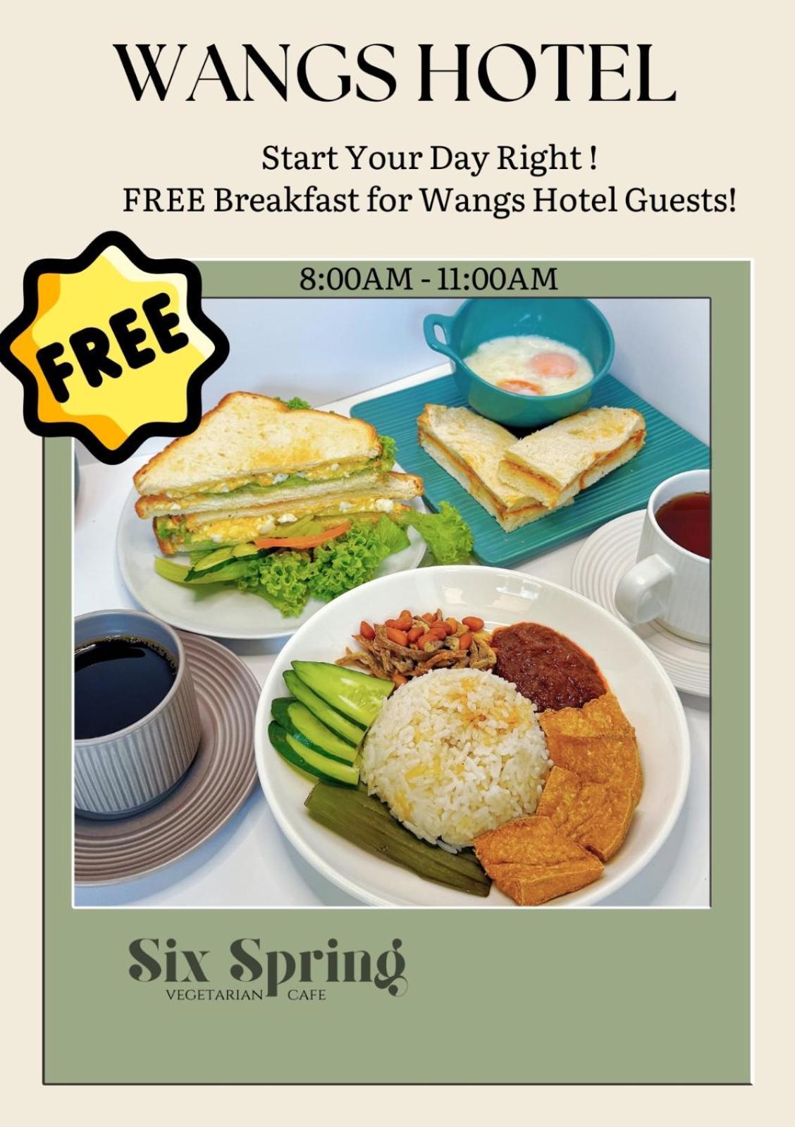 ג'ורג' טאון Wangs Hotel Gurney Drive מראה חיצוני תמונה